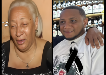 TOTALMENTE DESCONSOLADA POR SU HIJO