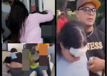 ALTERCADO EN EL AEROPUERTO DEL CIBAO