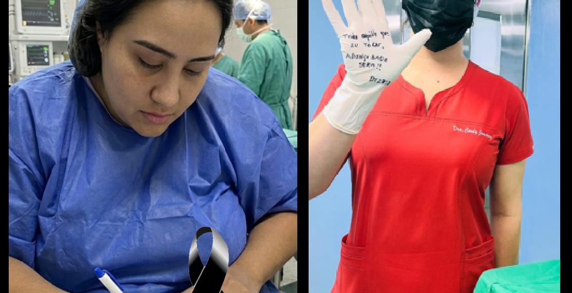 CONTUNDENTE PRUEBA. SALE LA DOCTORA