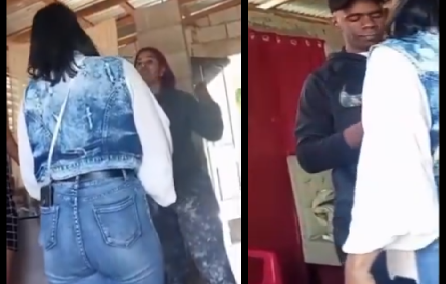 LA ESPOSA Y LA AMANTE SE CONFRONTAN