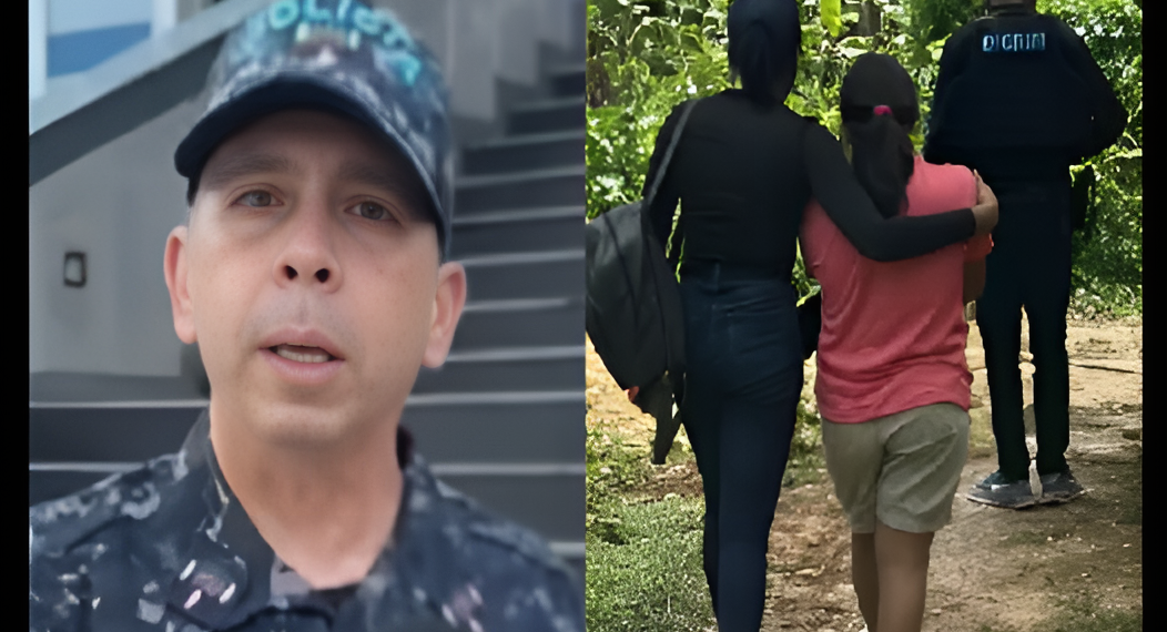 UNA JOVENCITA ES RESCATADA