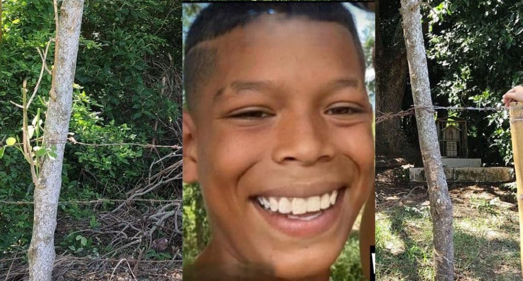 Un adolescente de 13 años